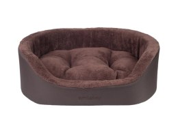 AMIPLAY Legowisko Elipsa Aspen Brązowe L