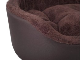 AMIPLAY Legowisko Elipsa Aspen Brązowe L