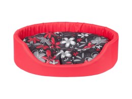 AMIPLAY Legowisko Owalne Fun Czerwone XS