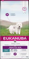 Eukanuba Daily Care Adult Sensitive Skin 12kg