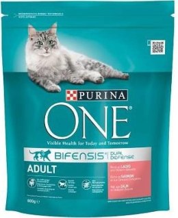 Purina One Cat Adult Karma Z Łososiem Dla Kota 800g