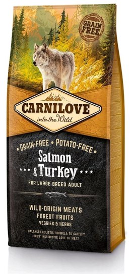 Carnilove Salmon & Turkey For Large Breed Adult 12kg