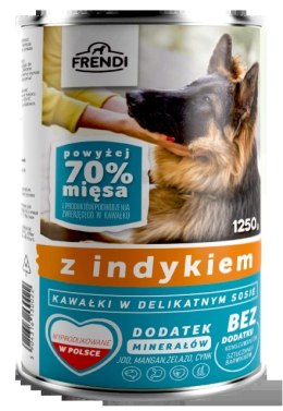 Frendi Kawałki W Delikatnym Sosie Z Indykiem 1250g