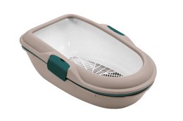 Zolux Kuweta Furba Sitkiem Brązowo-Zielona 39x59x22cm